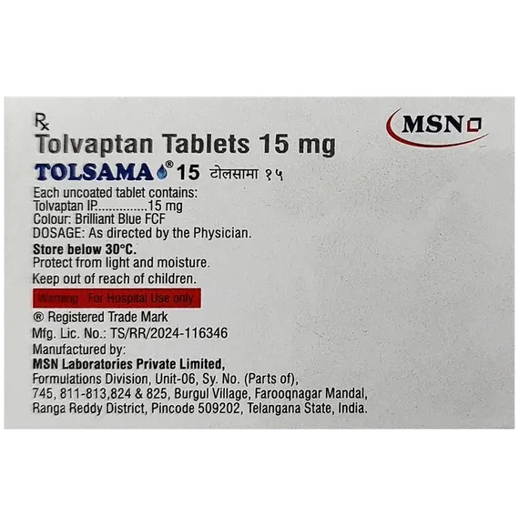 tolsama 15mg tablet 4's